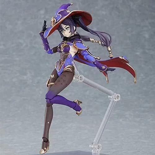 REOZIGN Genshin Impact Figuren, Mona Figur, Statue, 15 cm, austauschbar, Gesicht, bewegliche Gelenke, Puppe, Spielzeug, Anime, Sammlung, Dekoration für Anime-Fans REOZIGN Genshin Impact Figuren, Mona Figur, Statue, 15 cm, austauschbar, Gesicht, bewegliche Gelenke, Puppe, Spielzeug, Anime, Sammlung, Dekoration für Anime-Fans von REOZIGN
