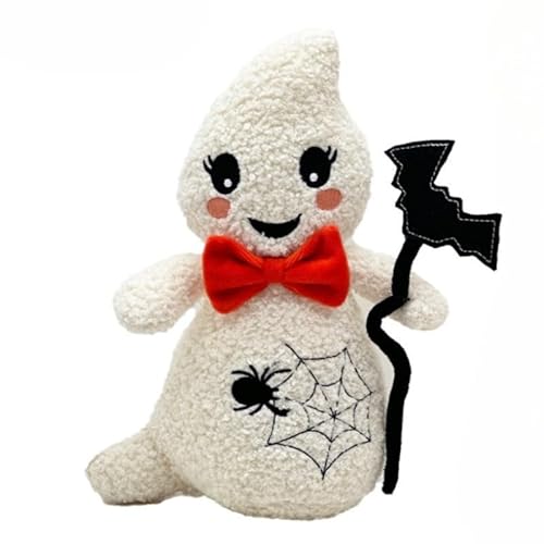 REOZIGN Ghost Plux, Halloween Ghost Plüschpuppen, 26 cm, handgefertigt, Pcotton, Action-Modell, Statue, Dekoration, Geschenke (a) von REOZIGN