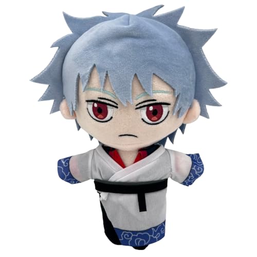 REOZIGN Gintoki Sakata Plüschtier, Q-Version, 20 cm, PP-Baumwolle, handgefertigt, animierte Spielfigur, Statue, Sammlerstück, Geschenk zum Basteln REOZIGN Gintoki Sakata Plüschtier, Q-Version, 20 cm, PP-Baumwolle, handgefertigt, animierte Spielfigur, Statue, Sammlerstück, Geschenk zum Basteln von REOZIGN