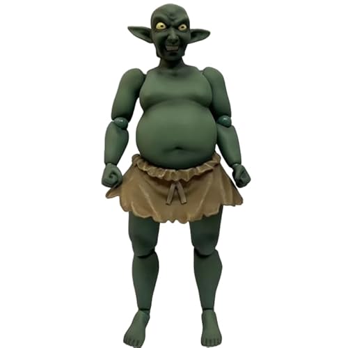 REOZIGN Goblin-Figur, stehend, grüne Haut, beweglich, Anime-Figur, 15 cm, PVC, handgefertigt, Statuenmodell, Dekoration, Geschenke REOZIGN Goblin-Figur, stehend, grüne Haut, beweglich, Anime-Figur, 15 cm, PVC, handgefertigt, Statuenmodell, Dekoration, Geschenke von REOZIGN