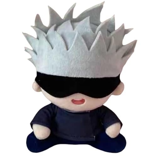 REOZIGN Gojo Satoru, Version Q sitzend, 18 cm, Figuren, Sammlerstücke, Handwerk, Souvenirs, Geschenke für Anime-Fans (b) von REOZIGN