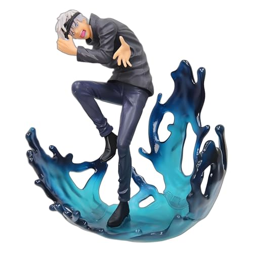 REOZIGN Gojo Satoru-Figur, Kampffiguren Gojo Satoru 23 cm, aus PVC, handgefertigt, Sammlerstück für Anime-Fans, Geschenke REOZIGN Gojo Satoru-Figur, Kampffiguren Gojo Satoru 23 cm, aus PVC, handgefertigt, Sammlerstück für Anime-Fans, Geschenke von REOZIGN