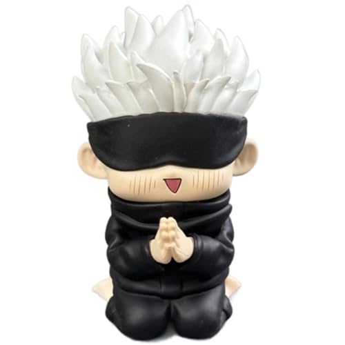 REOZIGN Gojo Satoru Figur, Q-Version, Gojo Satoru kniend, 8 cm, Spielfigur, Desktop-Dekoration, Handwerk, Geschenke REOZIGN Gojo Satoru Figur, Q-Version, Gojo Satoru kniend, 8 cm, Spielfigur, Desktop-Dekoration, Handwerk, Geschenke von REOZIGN