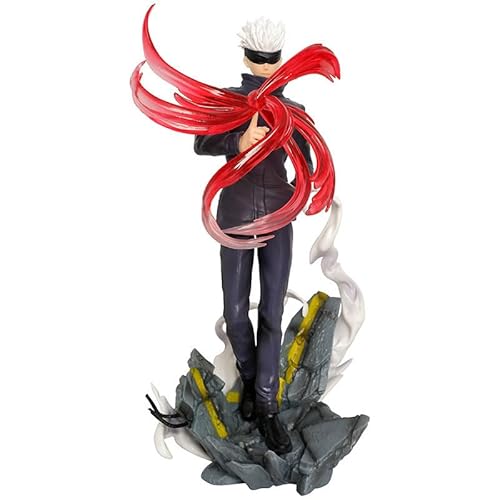 REOZIGN Gojo Satoru Figur Kampffigur Gojo Satoru Anime 29 cm aus PVC Cosplay Sammlerstück Handwerk für Anime-Fans Geschenk REOZIGN Gojo Satoru Figur Kampffigur Gojo Satoru Anime 29 cm aus PVC Cosplay Sammlerstück Handwerk für Anime-Fans Geschenk von REOZIGN