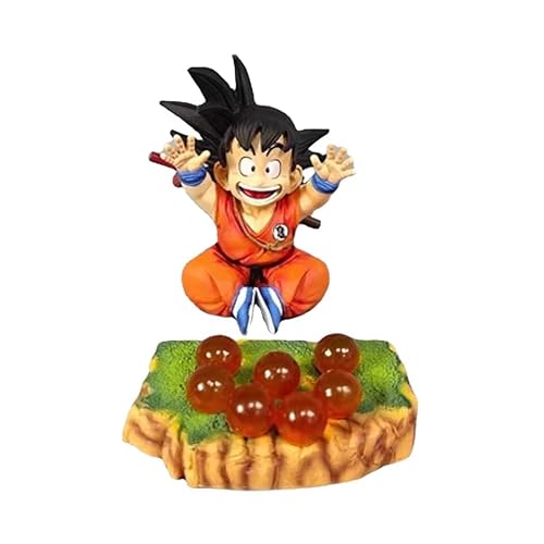 REOZIGN Goku, Goku Kindheit, Wunschfigur, 12 cm, PVC, Anime-Figuren, handgefertigt, Spielmodell von REOZIGN
