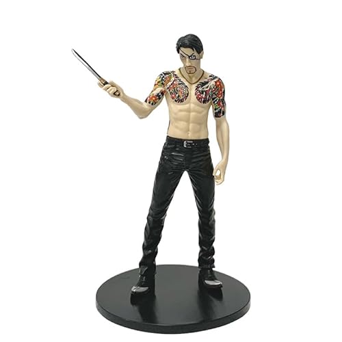 REOZIGN Goro Majima Figur, Goro Majima Figur, nackter Torso, Tattoo, 17 cm, handgemachte Modell, Spielfigur, Dekoration, zum Sammeln, Geschenk REOZIGN Goro Majima Figur, Goro Majima Figur, nackter Torso, Tattoo, 17 cm, handgemachte Modell, Spielfigur, Dekoration, zum Sammeln, Geschenk von REOZIGN