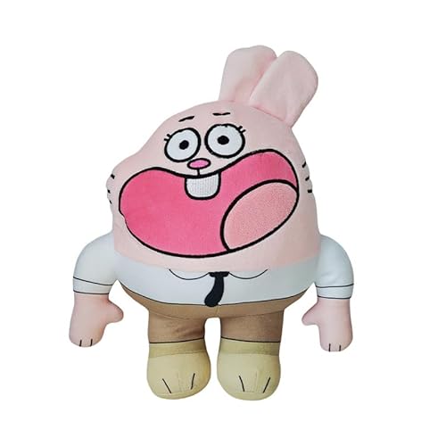 REOZIGN Gumball Plüsch, World of Gumbal Plux Polls 25 cm, niedlich, PP-Baumwolle, Spielfigur, für Anime-Fans, Geschenk (c) von REOZIGN