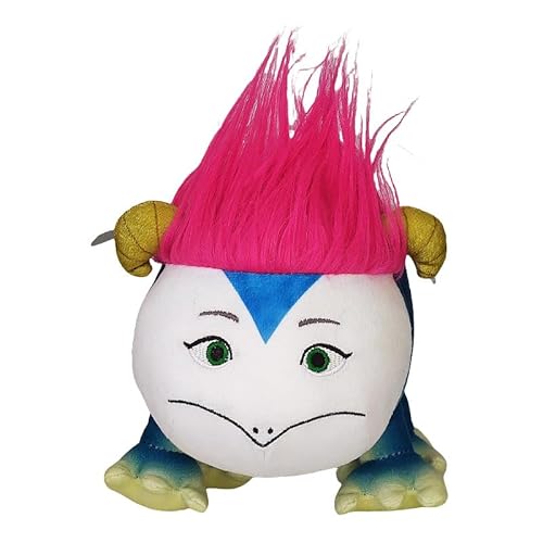 REOZIGN Hamster niedliches Plüschtier, Hamster, niedlich, kurz, Plüschpuppe, 25 cm, Polycotton, Modell Charakter Statue, Sammlerstück, Handwerk, Geschenk (Rot) von REOZIGN