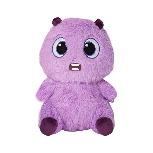 REOZIGN Hamster niedliches Plüschtier, Hamster, niedlich, kurz, Plüschpuppe, 25 cm, aus Polycotton, Figurenmodell, Statue, Sammlerstück, Handwerk, Geschenk (violett) von REOZIGN