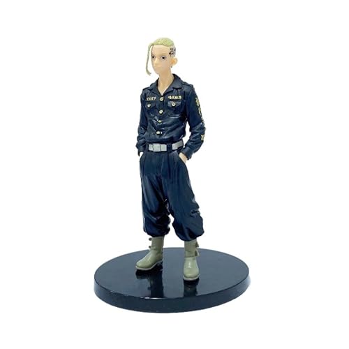 REOZIGN Hanagaki Figur, Mikey, Draken, Matsuno Chifuyu, Baji Keisuke, Stehen Kampffiguren, 17 cm, PVC, Handwerk, Geschenk (a) von REOZIGN