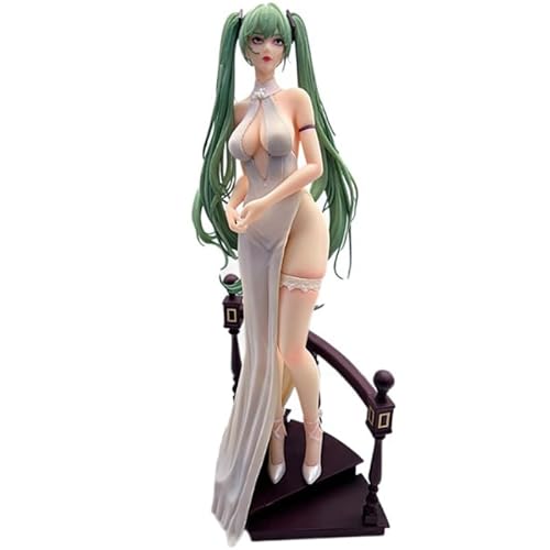 REOZIGN Hatsune Figur, Prinzessin Hatsune mit grünen Haaren, Anime-Figur, 42 cm, PVC, handgefertigt, Dekorationsmodell, Geschenke REOZIGN Hatsune Figur, Prinzessin Hatsune mit grünen Haaren, Anime-Figur, 42 cm, PVC, handgefertigt, Dekorationsmodell, Geschenke von REOZIGN