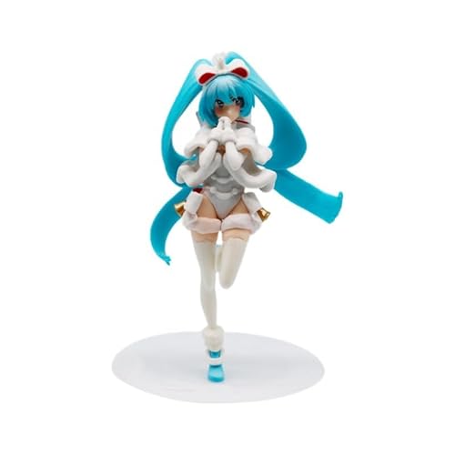 REOZIGN Hatsune Figur, stehende Weihnachtsglocke, Hatsune, Anime, Figuren, 19 cm, Charakterspiel, Statuenmodell für Büro REOZIGN Hatsune Figur, stehende Weihnachtsglocke, Hatsune, Anime, Figuren, 19 cm, Charakterspiel, Statuenmodell für Büro von REOZIGN