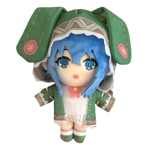 REOZIGN Himekawa Yoshino Plüschtier, Tokisaki Kurumi, Version Q, kurze Plüschpuppe, 20 cm, Statuenmodell, Bürodekoration, Geschenke (b) von REOZIGN