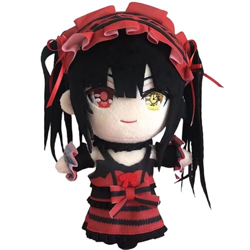 REOZIGN Himekawa Yoshino Plüschtier, kurze Puppe aus Baumwolle, Tokisaki Kurumi, 20 cm, PVC, Anime-Figur, handgefertigt, Dekoration, Geschenke (a) von REOZIGN