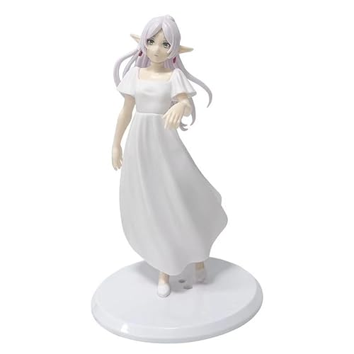 REOZIGN Himmel Figur, Frière Figur, Actionfigur des Ballkleides, stehend, 18 cm, Anime-Charakter, Büromodell, Geschenke (a) von REOZIGN
