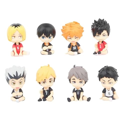 REOZIGN Hinata Shoyo, Sugawara Koji, Kageyama Taichi, 8 Anime-Figuren, Version Q Sitzend, 6 cm, Spielmodell, Dekoration, Geschenk REOZIGN Hinata Shoyo, Sugawara Koji, Kageyama Taichi, 8 Anime-Figuren, Version Q Sitzend, 6 cm, Spielmodell, Dekoration, Geschenk von REOZIGN