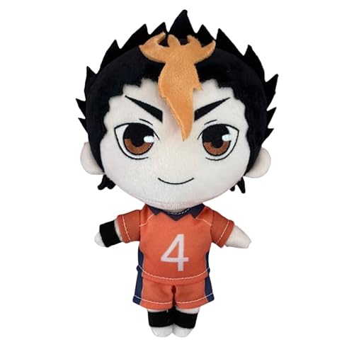 REOZIGN Hinata Shoyo Plüschtier, Kageyama Tobio, Tsukishima Kei, Version Q, Stehende Puppen, 20 cm, PP-Baumwolle, handgefertigte Erinnerungen, Anime-Geschenke (d) von REOZIGN