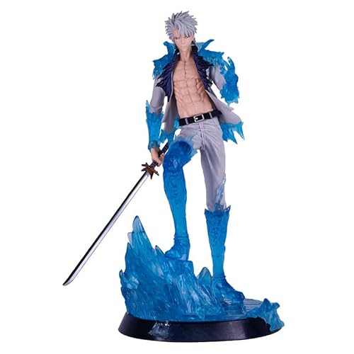 REOZIGN Hitsugaya Figur, Standing Hitsugaya Toushirou Actionfiguren, 29 cm, PVC, Anime-Charakter, handgefertigt, Status-Dekoration von REOZIGN