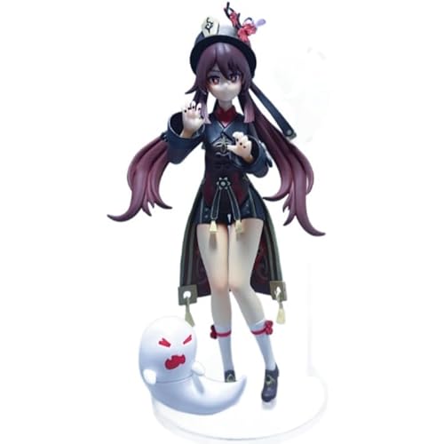 REOZIGN Hu Tao Figur, Hu Tao Actionfiguren, stehend, 19 cm, PVC-Statuen, handgefertigt, Souvenirs für Anime-Fans, Geschenke REOZIGN Hu Tao Figur, Hu Tao Actionfiguren, stehend, 19 cm, PVC-Statuen, handgefertigt, Souvenirs für Anime-Fans, Geschenke von REOZIGN