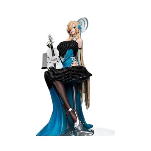 REOZIGN Ichinose Figur, sitzende Violine, Ichinose Asuna, 25 cm, handgefertigt, Dekoration für Anime-Fans von REOZIGN