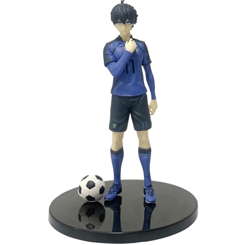 REOZIGN Isagi Yoichi Figur, Fußballuniform, Anime-Figur Isagi Yoichi, 17 cm, handgefertigt, aus PVC, Manga, Videospiel, Bastelgeschenk REOZIGN Isagi Yoichi Figur, Fußballuniform, Anime-Figur Isagi Yoichi, 17 cm, handgefertigt, aus PVC, Manga, Videospiel, Bastelgeschenk von REOZIGN