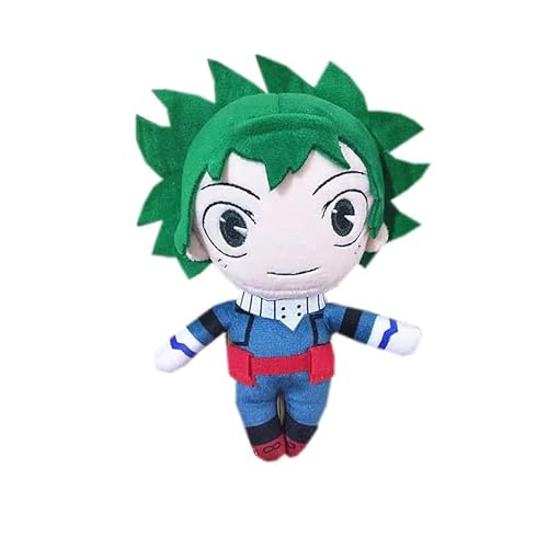REOZIGN Izuku Midoriya, Katsuki Bakugo, Shoto Todoroki Plüschtiere Q Version Stehende Figuren 20 cm / 7,9 Zoll Modell Handwerk Geschenk für Anime-Fans (b) von REOZIGN