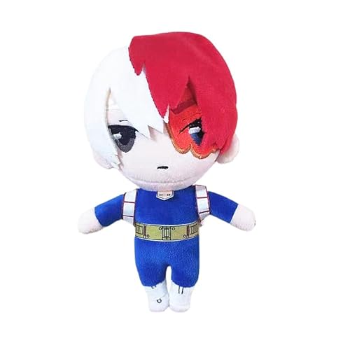 REOZIGN Izuku Midoriya, Katsuki Bakugo, Shoto Todoroki Plüschtiere Q Version Stehende Figuren 20 cm / 7,9 Zoll Modell Handwerk Geschenk für Anime-Fans (c) von REOZIGN