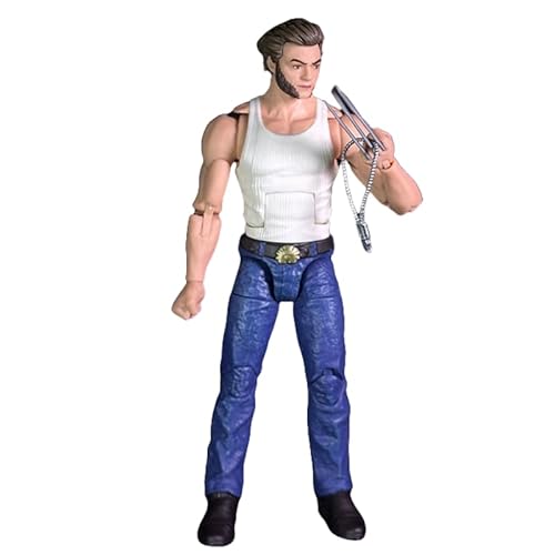 REOZIGN Jameshowlett Figur, Ersatzkopf Fighting Wolverine Action Figuren 16 cm handgefertigt PVC Charakter Dekoration Geschenke REOZIGN Jameshowlett Figur, Ersatzkopf Fighting Wolverine Action Figuren 16 cm handgefertigt PVC Charakter Dekoration Geschenke von REOZIGN