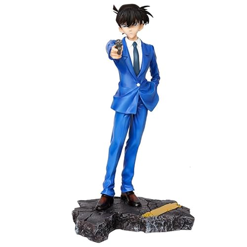 REOZIGN Jimmy Kudo Figur, mit blauem Kostüm, Jimmy Kudo, Actionfiguren, 30 cm, PVC, Cosplay, Handwerk, für Anime-Fans, Geschenke von REOZIGN