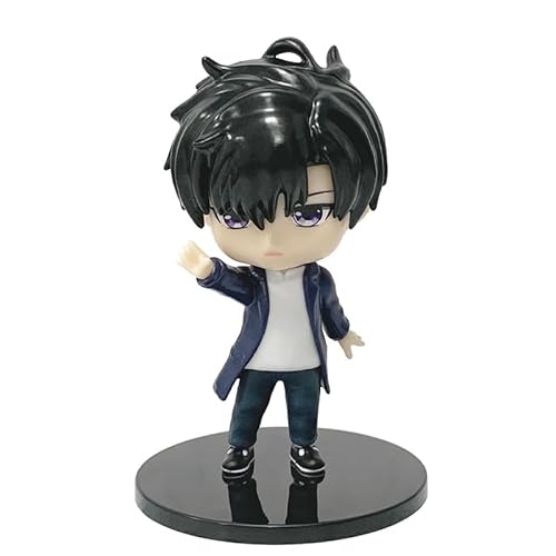 REOZIGN Jinwoo Sung Figur, Shadow King Big Head Jinwoo Sung Anime, Figuren, 18 cm, handgefertigt, Modellspiel-Kollektion, für Anime-Fans, Geschenk von REOZIGN