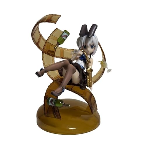 REOZIGN Kafuu Chino-Figur, niedliche Kafuuu-Figur, sitzend, 17 cm, Anime-Spielfigur, Schreibtischdekoration, Handwerk, Geschenke von REOZIGN