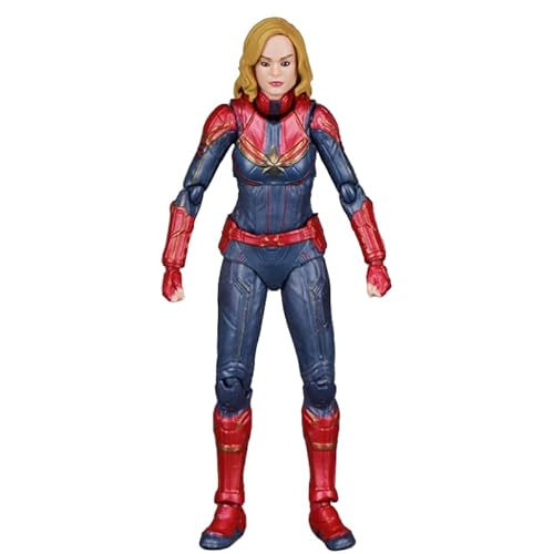 REOZIGN Kamala Khan Action-Figur, bewegliche Kampffigur, Anime-Figur, Kamala Khan Figur, 15 cm, handgefertigt, aus PVC, Souvenir für Anime-Fans REOZIGN Kamala Khan Action-Figur, bewegliche Kampffigur, Anime-Figur, Kamala Khan Figur, 15 cm, handgefertigt, aus PVC, Souvenir für Anime-Fans von REOZIGN