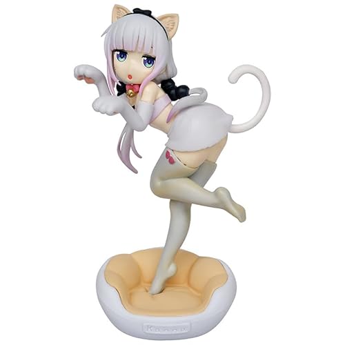 REOZIGN Kanna-Figur, Katzenohren, Anime-Figuren Kanna, 20 cm, handgefertigt aus PVC, Sammlermodell, Geschenk für Anime-Fans von REOZIGN