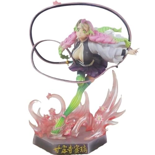 REOZIGN Kanroji Mitsuri Figur, Kampffigur 22 cm, Cosplay Figur aus PVC, handgefertigt, Sammlerstück für Anime-Fans. REOZIGN Kanroji Mitsuri Figur, Kampffigur 22 cm, Cosplay Figur aus PVC, handgefertigt, Sammlerstück für Anime-Fans. von REOZIGN