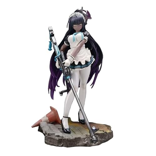 REOZIGN Karin-Figur mit Waffe, 25 cm, aus PVC, handgefertigt, Videospielmodell, zum Sammeln, Geschenk zum Basteln von REOZIGN