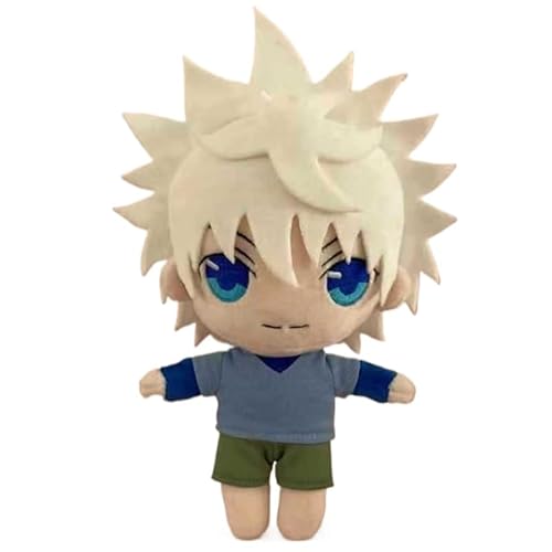 REOZIGN Killua, Hisoka, Nagito und GON Freecss, Q-Version, 20 cm, aus PP-Baumwolle, handgefertigt, Dekoration, Bastelgeschenk (d) von REOZIGN