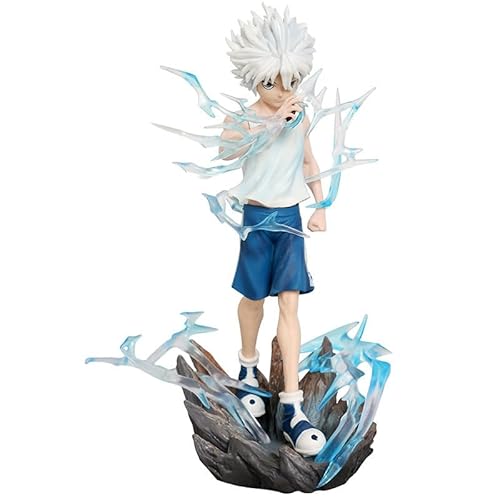 REOZIGN Killua Zoldyck Figur, 22 cm, Killua Zoldyck, Anime-Figur aus PVC, zum Sammeln, Geschenk für Anime-Fans REOZIGN Killua Zoldyck Figur, 22 cm, Killua Zoldyck, Anime-Figur aus PVC, zum Sammeln, Geschenk für Anime-Fans von REOZIGN