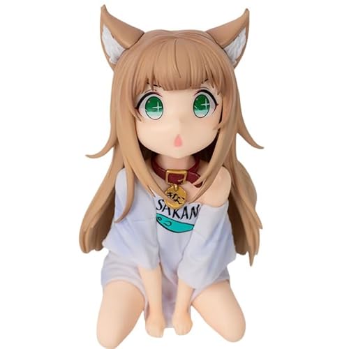 REOZIGN Kinako-Figur, Version Q kniend, Actionfiguren Kinako, 11 cm, dekorative Statue, Bürodekoration, Geschenke von REOZIGN