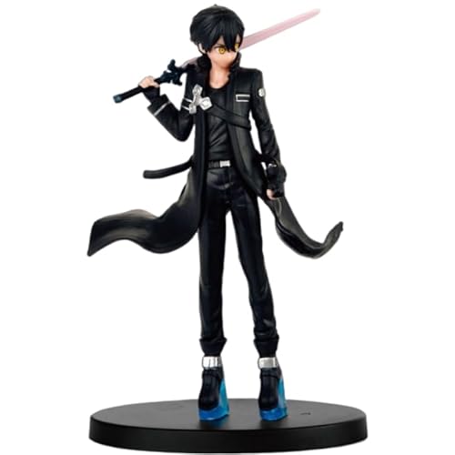 REOZIGN Kirito-Figur, mit einem Messer Kirigaya Kazuto, Actionfiguren, 17 cm, Anime-Modell, Spiel, Figur, Dekoration, Geschenk REOZIGN Kirito-Figur, mit einem Messer Kirigaya Kazuto, Actionfiguren, 17 cm, Anime-Modell, Spiel, Figur, Dekoration, Geschenk von REOZIGN