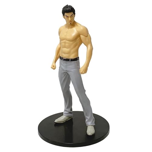 REOZIGN Kiryu Kazuma Figur, Kiryu Kazuma Figur, nackter Torso, 17 cm, PVC, Anime-Charaktermodell, Statuensammlung, Dekoration, Geschenk von REOZIGN