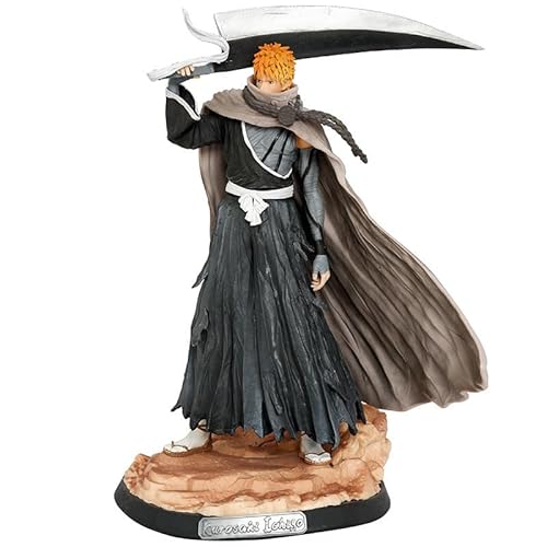 REOZIGN Kurosaki-Figur, Stehmesser, Kurosaki Ichigo, Anime, 35 cm, PVC, handgefertigt, Statue, Modell, Dekoration, Geschenke REOZIGN Kurosaki-Figur, Stehmesser, Kurosaki Ichigo, Anime, 35 cm, PVC, handgefertigt, Statue, Modell, Dekoration, Geschenke von REOZIGN