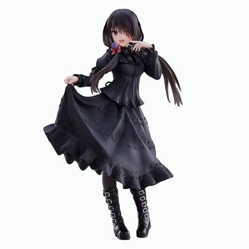 REOZIGN Kurumi Figur, stehend, schwarzes Kleid, Tokisaki Kurumi Anime-Figuren, 19 cm, handgefertigt, Anime-Modell, Statue, Sammlung, Dekoration, Geschenk REOZIGN Kurumi Figur, stehend, schwarzes Kleid, Tokisaki Kurumi Anime-Figuren, 19 cm, handgefertigt, Anime-Modell, Statue, Sammlung, Dekoration, Geschenk von REOZIGN