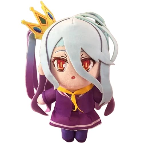 REOZIGN Kurzes Plüschtier Shiro, Baumwollpuppe, Shiro-Krone, 20 cm, Anime-Charakter, Sammlung, dekorative Statue, Schreibtischmodell, Ornament, Geschenke REOZIGN Kurzes Plüschtier Shiro, Baumwollpuppe, Shiro-Krone, 20 cm, Anime-Charakter, Sammlung, dekorative Statue, Schreibtischmodell, Ornament, Geschenke von REOZIGN