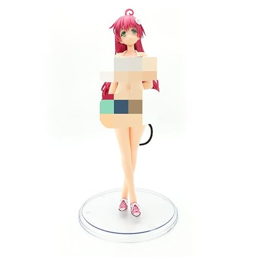 REOZIGN Lala-Figur, stehender Badeanzug, Figur Lala Satalin Deviluke, 22 cm, handgefertigt, aus PVC, Cartoon-Charakter, handgefertigte Dekoration REOZIGN Lala-Figur, stehender Badeanzug, Figur Lala Satalin Deviluke, 22 cm, handgefertigt, aus PVC, Cartoon-Charakter, handgefertigte Dekoration von REOZIGN