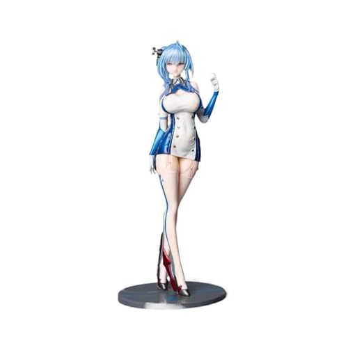 REOZIGN Louis Figur, blaues Haar, stehend, Louis Action 26 cm, handgefertigt, Cosplay, PVC, Statuen, Modell, Souvenirs für Anime-Fans, Geschenke von REOZIGN
