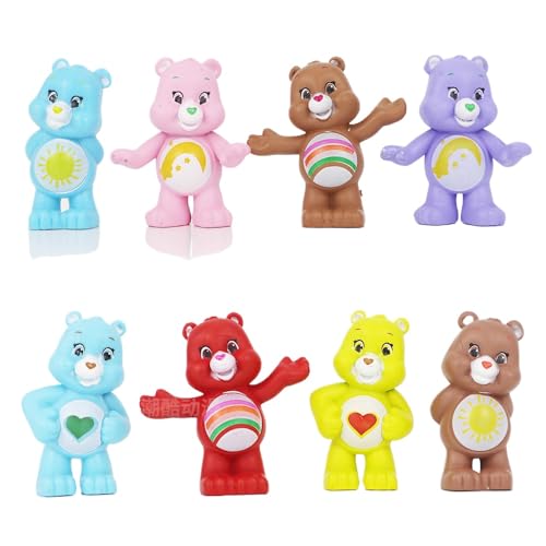REOZIGN Love Bear Figur, 8 Stück bunte Version Q, Love Bear Figur 6 cm, Figuren aus PVC, Souvenirs für Anime-Fans, Geschenke REOZIGN Love Bear Figur, 8 Stück bunte Version Q, Love Bear Figur 6 cm, Figuren aus PVC, Souvenirs für Anime-Fans, Geschenke von REOZIGN