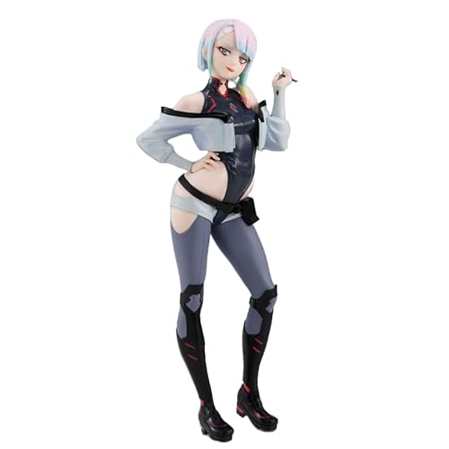 REOZIGN Lucy Figuren, Hände auf den Hüften stehend, Lucy, Actionfiguren, 18 cm, PVC, Anime-Modell, handgefertigt von REOZIGN