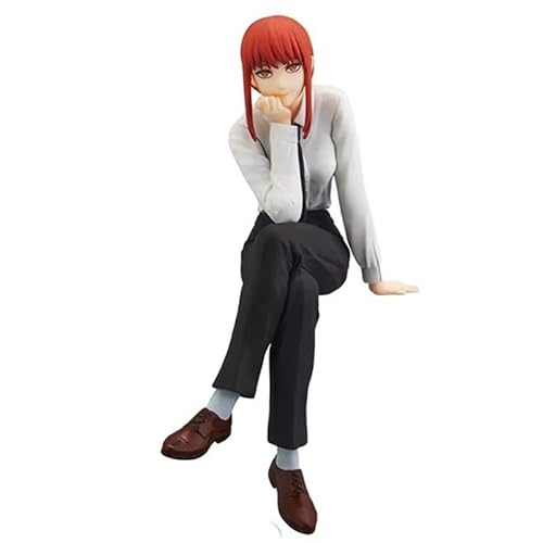 REOZIGN Makima-Figur, sitzende Makima-Figur, 14 cm, handgefertigtes Modell, Sammlerdekoration, Geschenk für Anime-Fans REOZIGN Makima-Figur, sitzende Makima-Figur, 14 cm, handgefertigtes Modell, Sammlerdekoration, Geschenk für Anime-Fans von REOZIGN