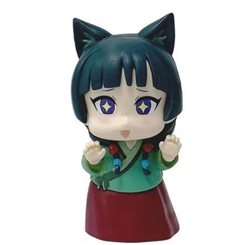 REOZIGN Maomao-Figur, niedliche Gift-Testfigur, handgefertigtes Modell, Videospielfigur, Sammlerstück, Geschenk für Anime-Fans (b) von REOZIGN