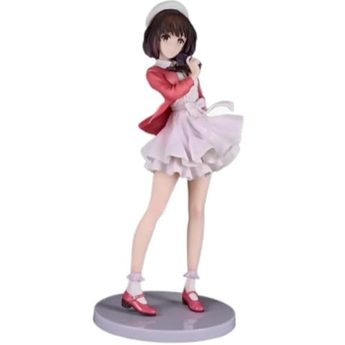 REOZIGN Megumi Kato Figur, trägt ein Kleid mit Anime-Hut Megumi Kato, 24 cm, handgefertigtes PVC-Modell, Geschenk für Anime-Fans REOZIGN Megumi Kato Figur, trägt ein Kleid mit Anime-Hut Megumi Kato, 24 cm, handgefertigtes PVC-Modell, Geschenk für Anime-Fans von REOZIGN